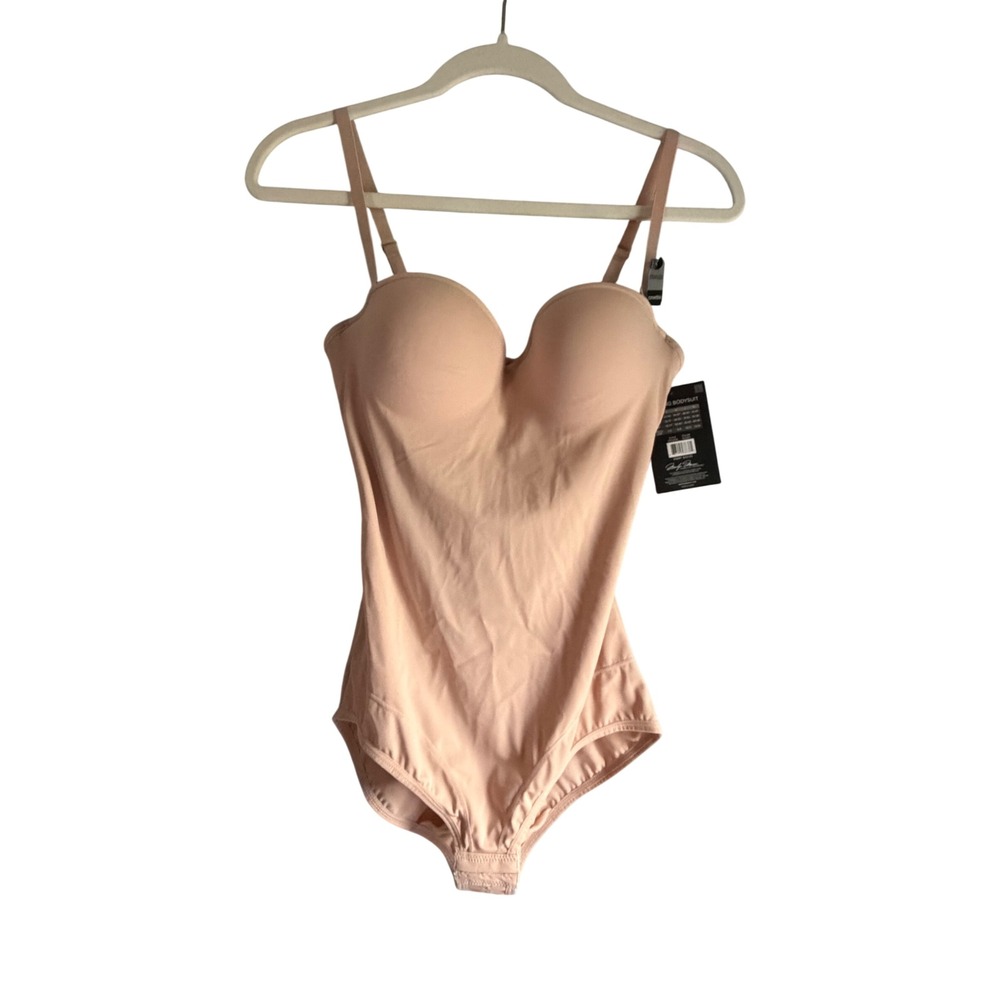Marilyn Monroe Shaping Bodysuit Nude Convertible Strapless Shapewear Large NEW